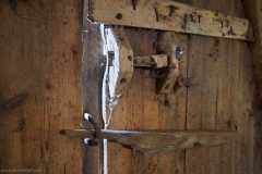 Blick in die Alte Scheune, Riegel an der Grot Dör.Foto und Copyright: Andreas Schoelzel, www.schoelzel.net;