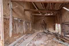 Blick in die Remise der Alten Scheune, Ende Januar 2021. Wir haben etwas aufgeräumtFoto und Copyright: Andreas Schoelzel, www.schoelzel.net;