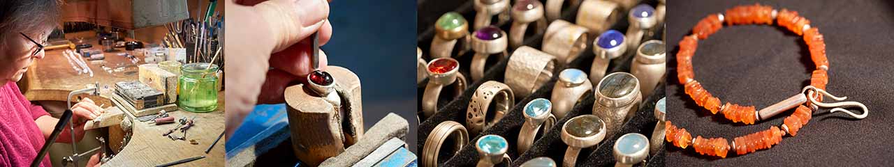 Angela Wolf macht Edlen Schmuck